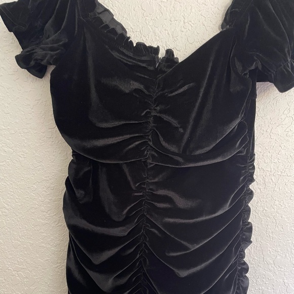 Princess Polly Mini Suede Dress - Picture 4 of 4